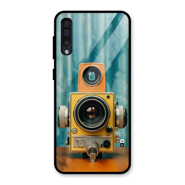 Retro Projector Glass Back Case for Galaxy A50