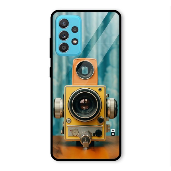 Retro Projector Glass Back Case for Galaxy A52