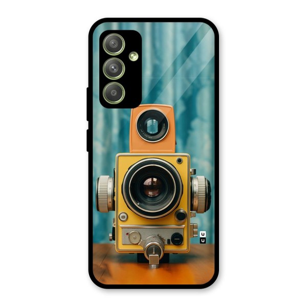 Retro Projector Glass Back Case for Galaxy A54