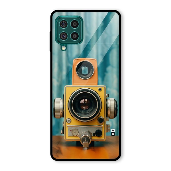 Retro Projector Glass Back Case for Galaxy F62