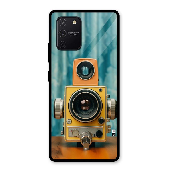 Retro Projector Glass Back Case for Galaxy S10 Lite