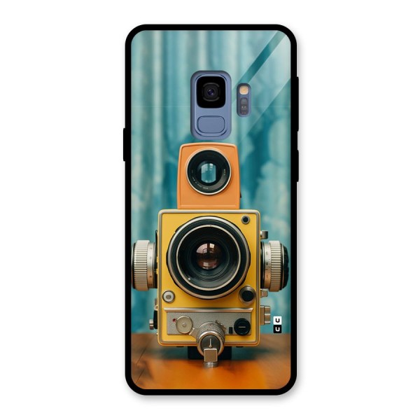 Retro Projector Glass Back Case for Galaxy S9