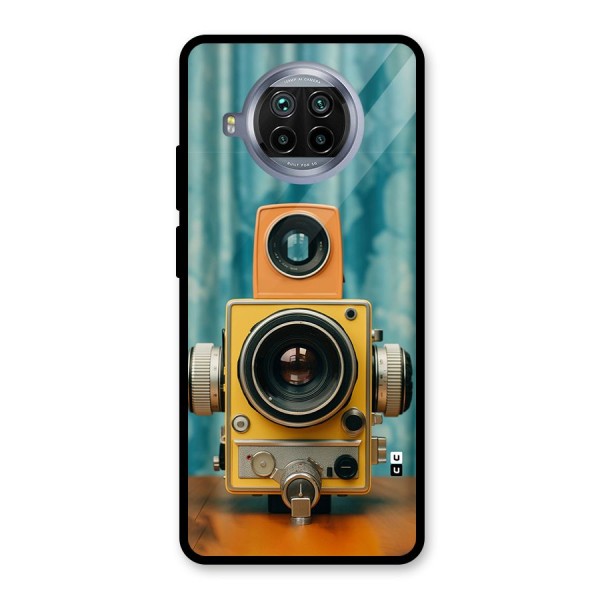 Retro Projector Glass Back Case for Mi 10i