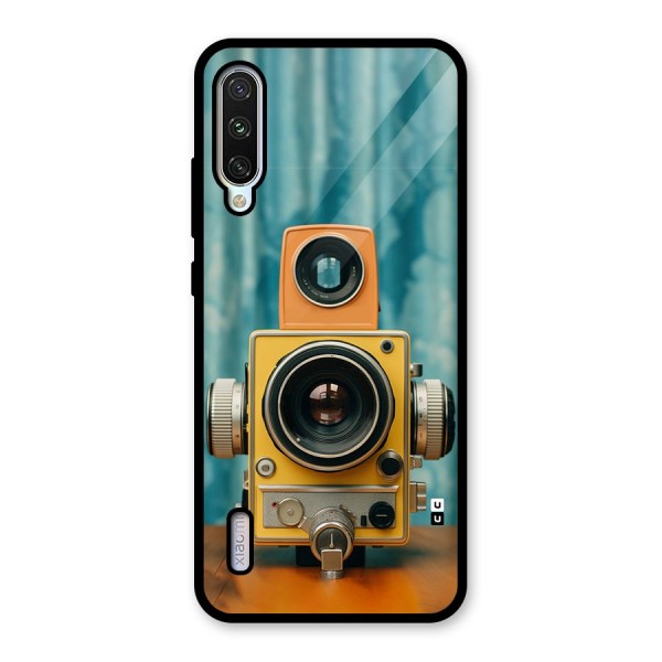 Retro Projector Glass Back Case for Mi A3