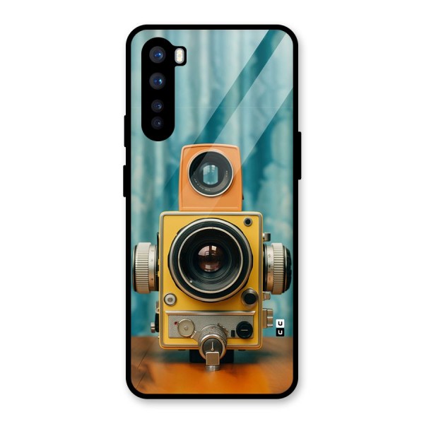 Retro Projector Glass Back Case for OnePlus Nord