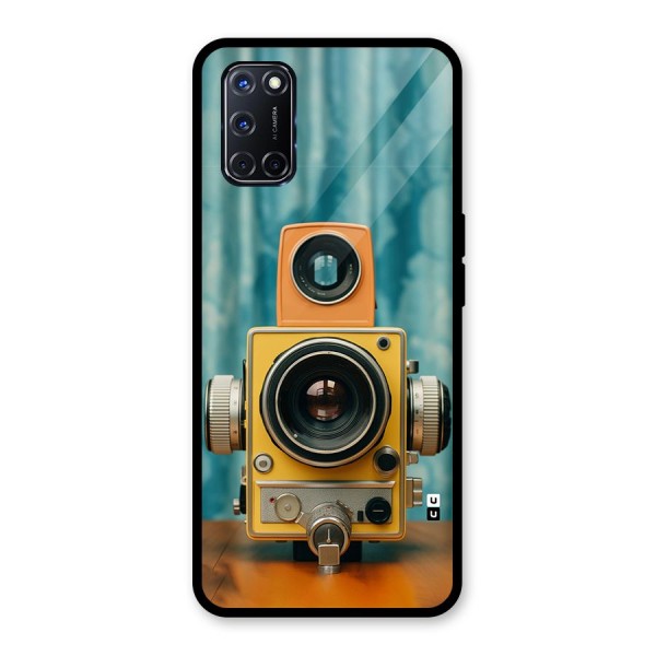 Retro Projector Glass Back Case for Oppo A52