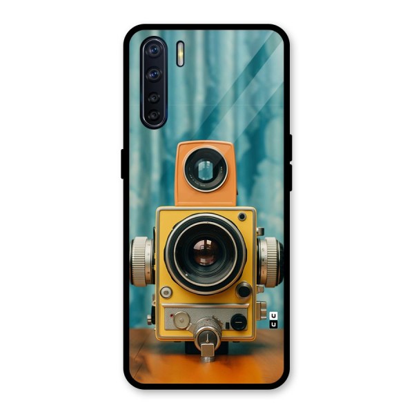 Retro Projector Glass Back Case for Oppo F15