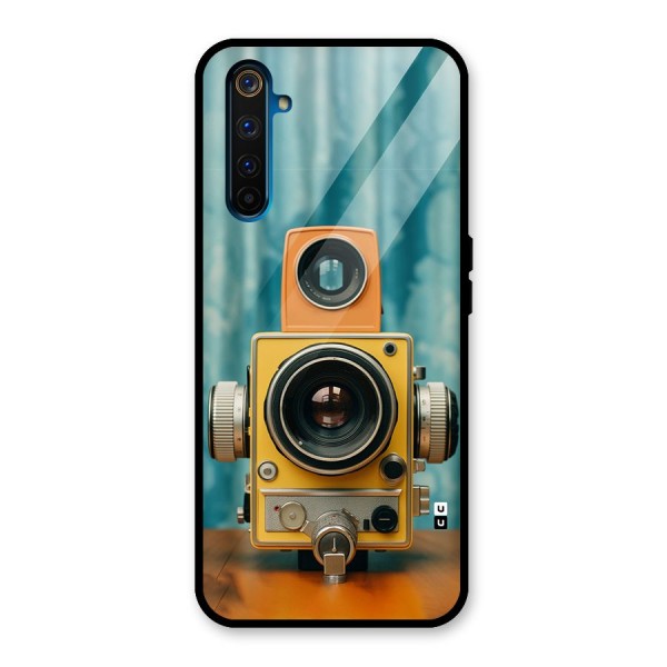 Retro Projector Glass Back Case for Realme 6 Pro