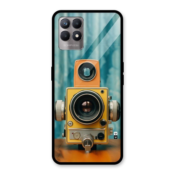 Retro Projector Glass Back Case for Realme 8i