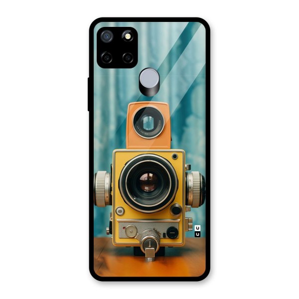 Retro Projector Glass Back Case for Realme C15