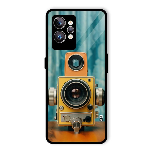 Retro Projector Glass Back Case for Realme GT2 Pro