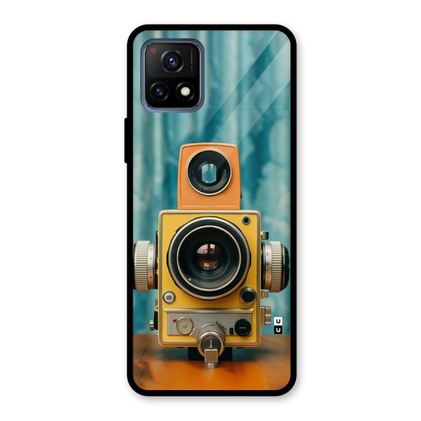 Retro Projector Glass Back Case for Vivo Y72 5G