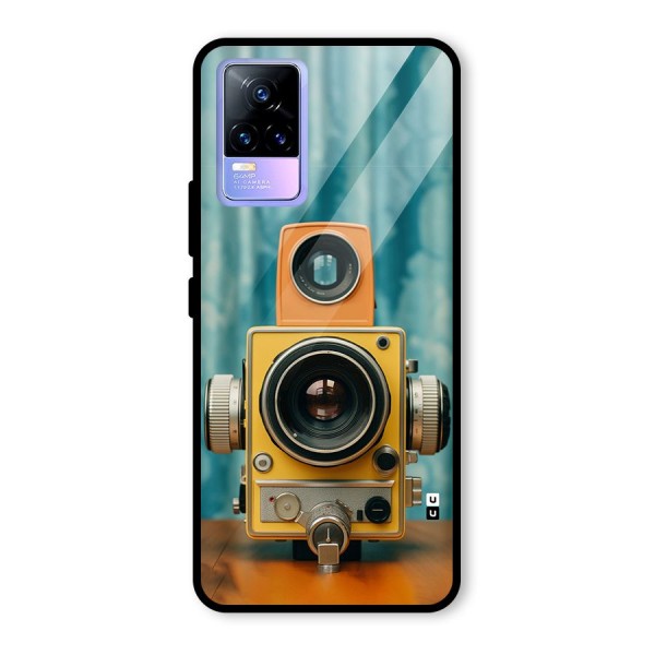 Retro Projector Glass Back Case for Vivo Y73