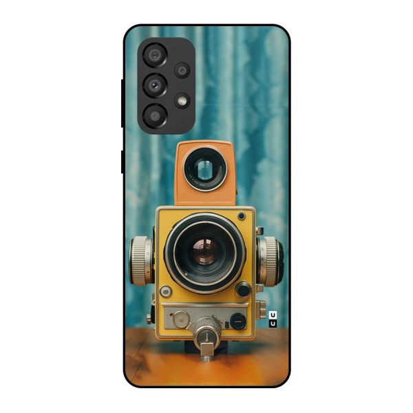 Retro Projector Metal Back Case for Galaxy A33 5G