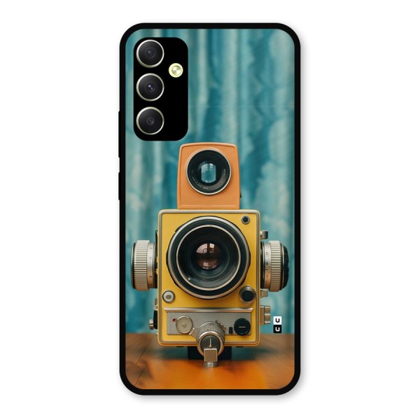 Retro Projector Metal Back Case for Galaxy A34