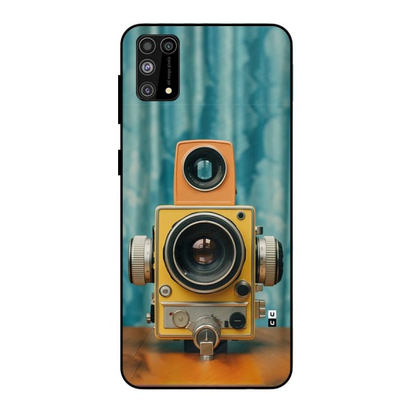 Retro Projector Metal Back Case for Galaxy M31