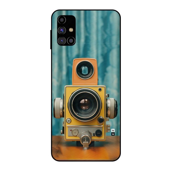 Retro Projector Metal Back Case for Galaxy M31s