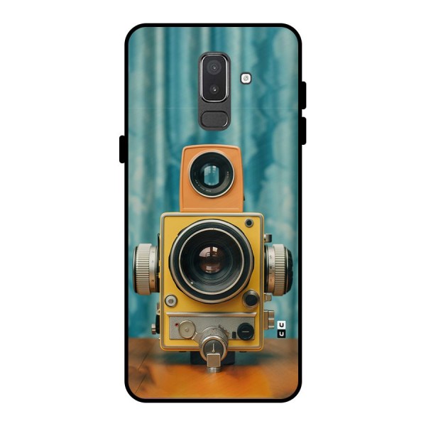 Retro Projector Metal Back Case for Galaxy On8 (2018)