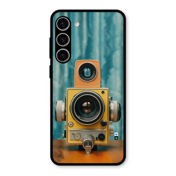 Retro Projector Metal Back Case for Galaxy S23 Plus