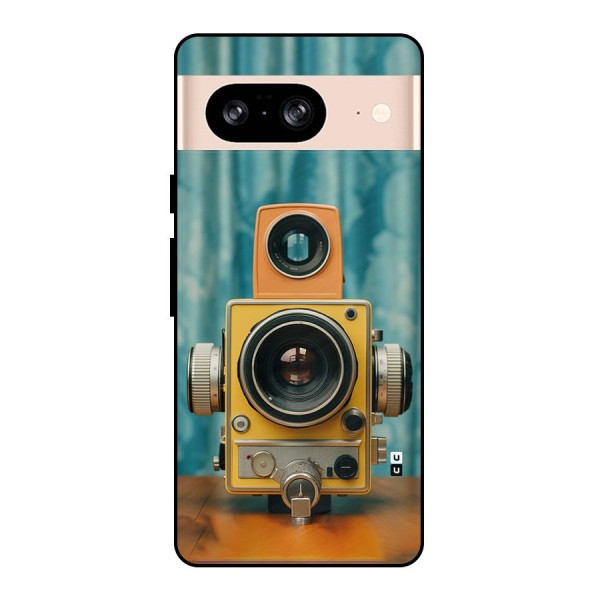 Retro Projector Metal Back Case for Google Pixel 8