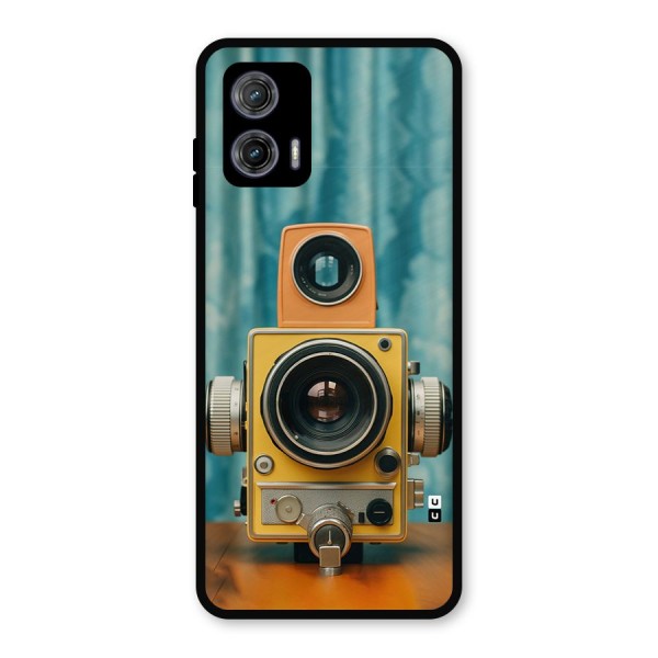 Retro Projector Metal Back Case for Moto G73