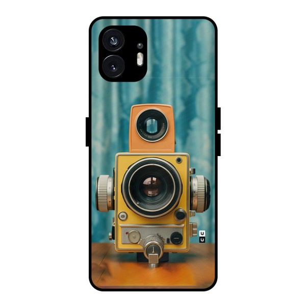 Retro Projector Metal Back Case for Nothing Phone 2