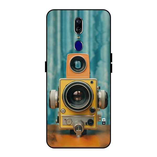 Retro Projector Metal Back Case for Oppo F11