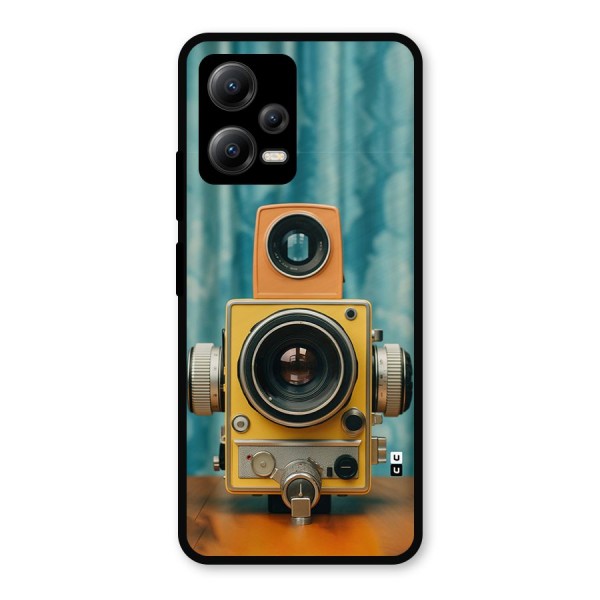 Retro Projector Metal Back Case for Poco X5