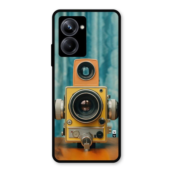 Retro Projector Metal Back Case for Realme 10 Pro