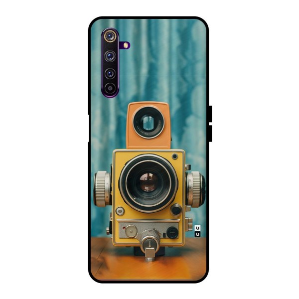 Retro Projector Metal Back Case for Realme 6 Pro