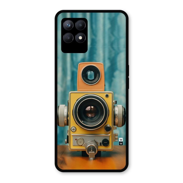 Retro Projector Metal Back Case for Realme 8i