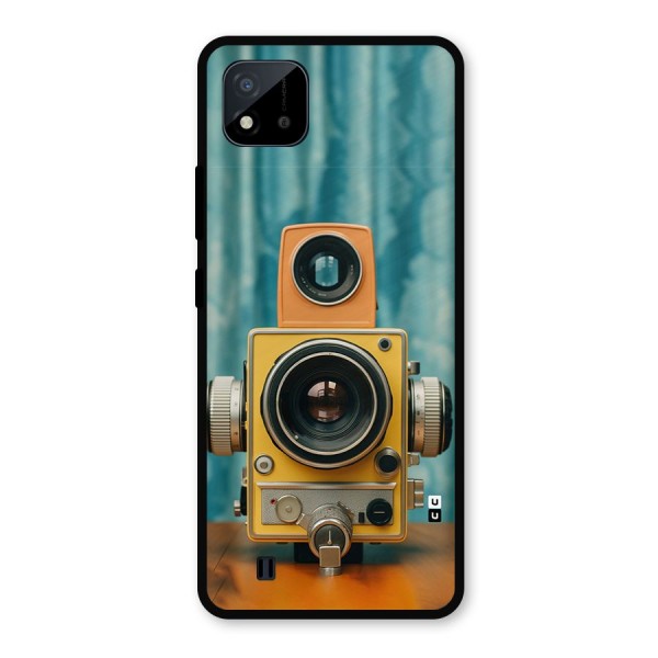 Retro Projector Metal Back Case for Realme C11 2021