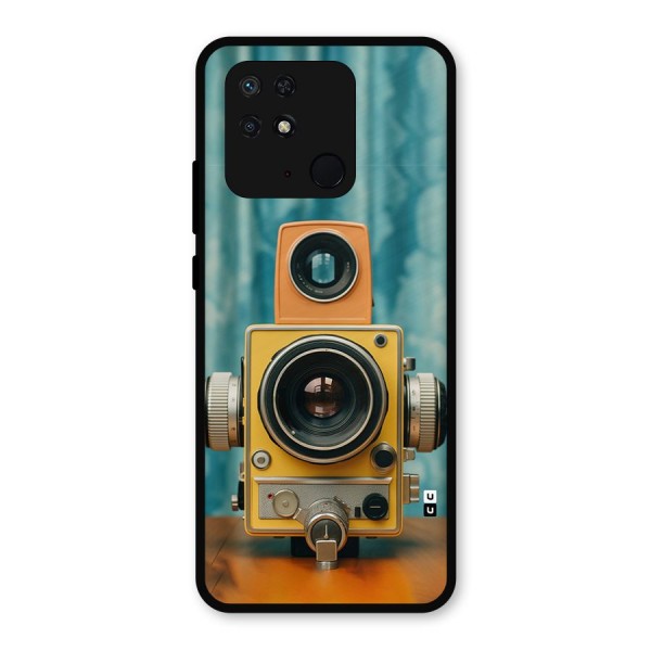 Retro Projector Metal Back Case for Redmi 10