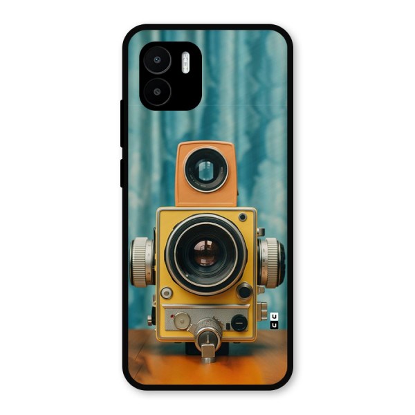 Retro Projector Metal Back Case for Redmi A2