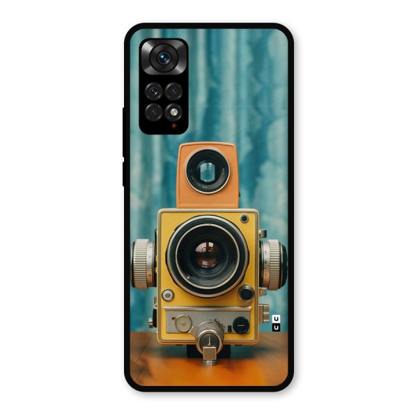 Retro Projector Metal Back Case for Redmi Note 11