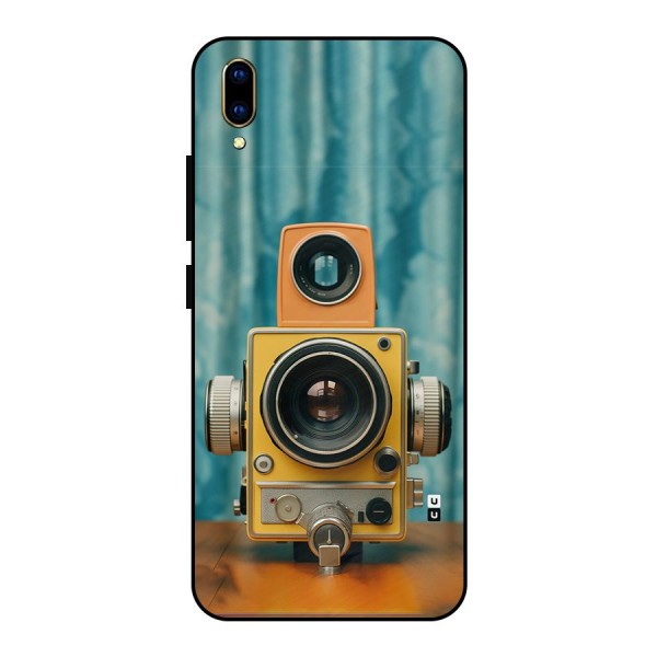 Retro Projector Metal Back Case for Vivo V11 Pro