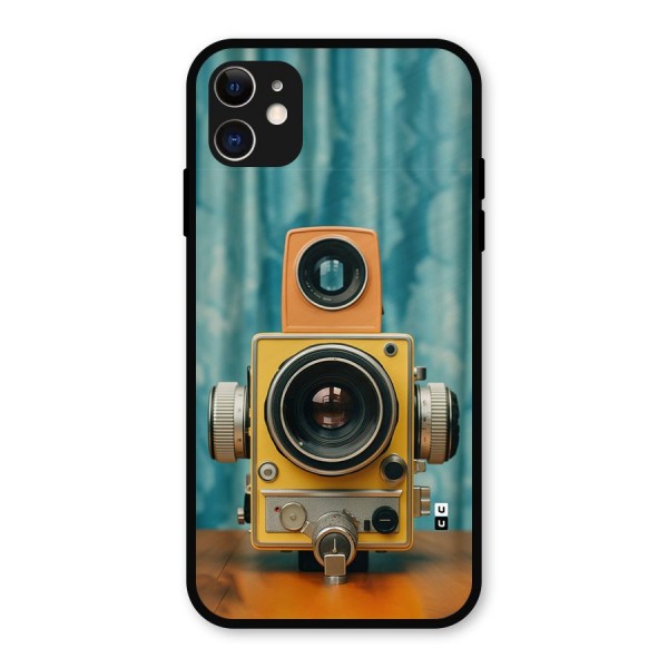 Retro Projector Metal Back Case for iPhone 11