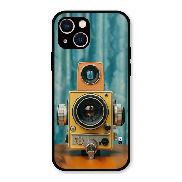 Retro Projector Metal Back Case for iPhone 13