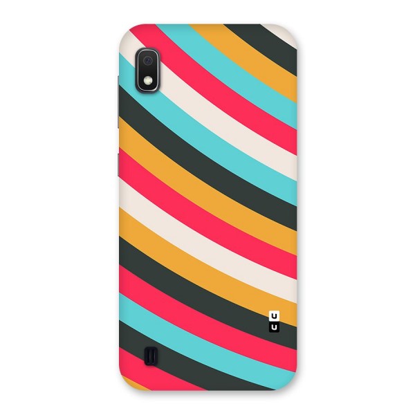 Retro Style Minimal Curves Back Case for Galaxy A10