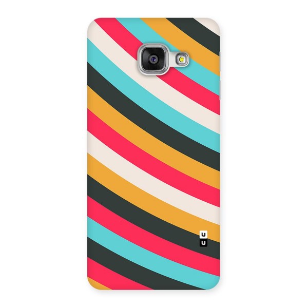 Retro Style Minimal Curves Back Case for Galaxy A3 (2016)