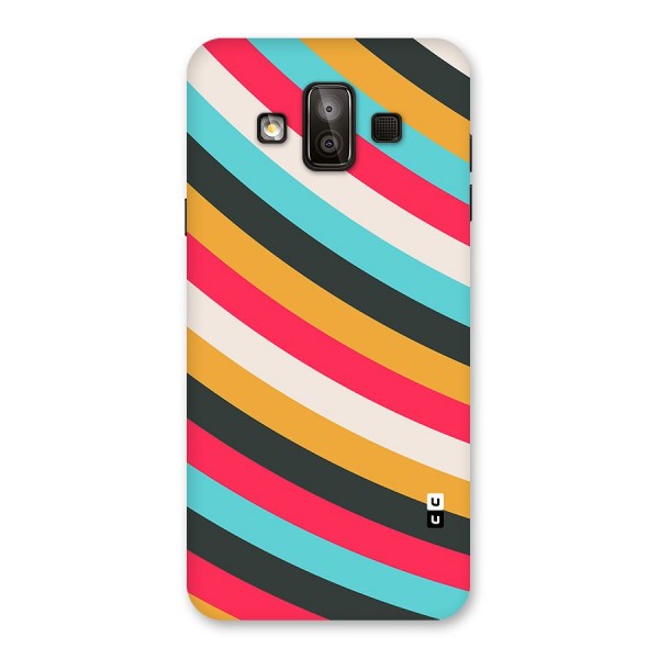 Retro Style Minimal Curves Back Case for Galaxy J7 Duo