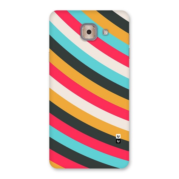 Retro Style Minimal Curves Back Case for Galaxy J7 Max