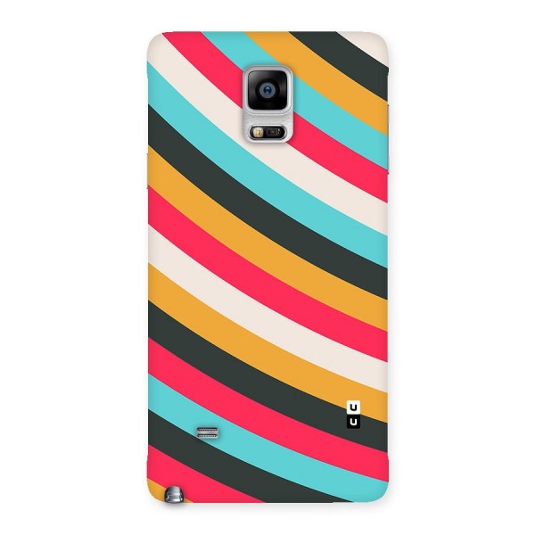 Retro Style Minimal Curves Back Case for Galaxy Note 4