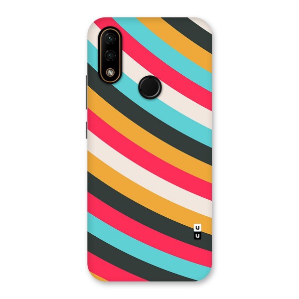 Retro Style Minimal Curves Back Case for Lenovo A6 Note