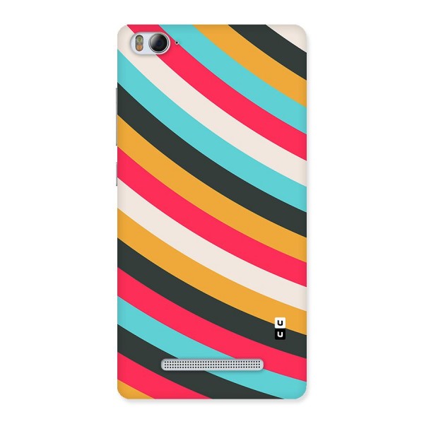 Retro Style Minimal Curves Back Case for Mi4i