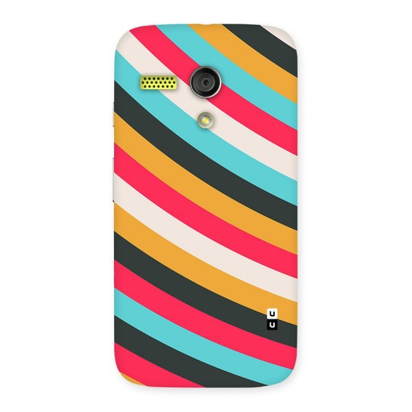 Retro Style Minimal Curves Back Case for Moto G