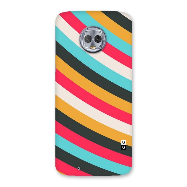 Retro Style Minimal Curves Back Case for Moto G6