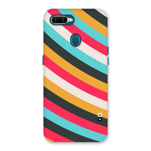 Retro Style Minimal Curves Back Case for Oppo A11k