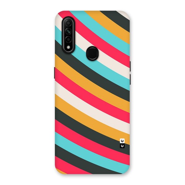 Retro Style Minimal Curves Back Case for Oppo A31