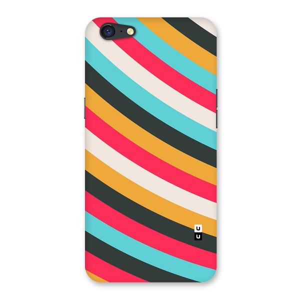 Retro Style Minimal Curves Back Case for Oppo A71